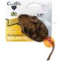 OurPets Play-N-Squeak Mouse Hunter Cat Toy (Interactive Cat Toy & Catnip Toy with Real Mouse Electronic Sound Catnip Toys for Cats) Perfect Cat Toys for Indoor Cats with Catnip)