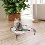 Laifug Elevated Cat Bed,Comfortable Kitten Bed with Washable Cotton Sheets Pine,Pet Bed for Cats or Small Dogs