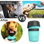 petnf Portable Dog Water Bottle,Upgraded 2 in 1 Pet Travel Bottle and Bowl,Leakproof Pet Drinking Bottle for Dog Cat Outdoor Hiking Walking,Lightweight Large Capacity Water Bottles,BPA Free