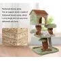 Cat Tree House, Luxury Cat Castle, Cozy Condo, Plush Perches, and Scratching Board, Kitten Play Tower for Kitty Activity, Indoor Pet Furniture Cat Tree House, Luxury Cat Castle, Cozy Condo, Plush Perches, and Scratching Board, Kitten Play Tower for Kitty Activity, Indoor Pet Furniture