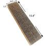 Catry Pack of 3, Cat Scratcher, Replacement Cardboard, Cat Scratching Pad, Paper Cardboard, Individual Uses or for Replacement Parts. Size of 15.4in x 3.9in x 1.5in