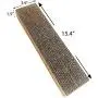 Catry Pack of 3, Cat Scratcher, Replacement Cardboard, Cat Scratching Pad, Paper Cardboard, Individual Uses or for Replacement Parts. Size of 15.4in x 3.9in x 1.5in
