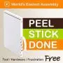 Way Basics Eco-friendly Wall Mount Scratch Pad Cat Scratcher (Uniquely Crafted from Sustainable Non Toxic zBoard Paperboard), Espresso Way Basics Eco-friendly Wall Mount Scratch Pad Cat Scratcher (Uniquely Crafted from Sustainable Non Toxic zBoard Paperboard), Espresso