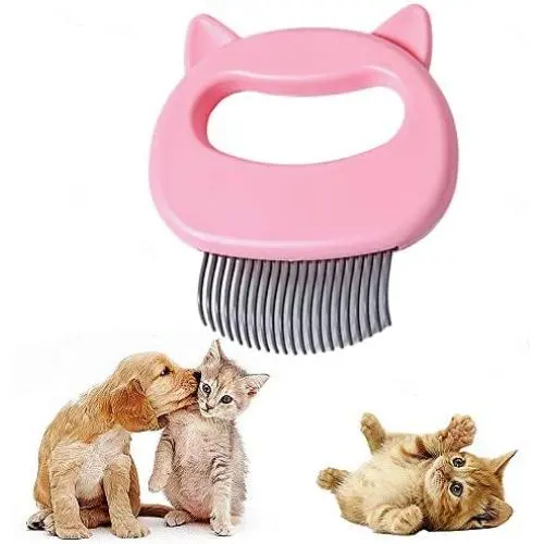 Cat Comb Pet Short Hair Removal Massaging Shell Soft Deshedding Brush Grooming and Shedding Matted Fur Remover Massage Undercoat Rake Dematting Tool for Dog Puppy Rabbit Bunny Cat Comb Pet Short Hair Removal Massaging Shell Soft Deshedding Brush Grooming and Shedding Matted Fur Remover Massage Undercoat Rake Dematting Tool for Dog Puppy Rabbit Bunny