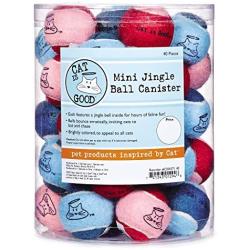 Cat Is Good 40 Piece Jingle Ball Cat Toys