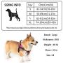 Golener Dog Harness No Pull, Reflective Puppy Harness with Led Light, Adjustable Dog Vest Harness, Soft Breathable Oxford Stylish Pet Harnesses with Easy Control Handle for Small Dogs(Red.S)