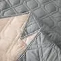 RBSC Home Waterproof Blanket Dog Bed Cover Non Slip Large Sofa Cover Incontinence Mattress Protectors for Pets Dog Cat with 1 Brush (10282GRAY)