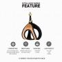PETTAIL Dog Harness No Pulling Easy Adjustable Puppy Vest Suede Leather Harness Handmade by Korean Comfortable Neck for Small Medium Size Dogs