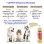 YUUP! Italy Professional 1:40 Ultra Degreasing Shampoo for Dogs and Cats, Natural Extracts of Birch, Burdock and Thyme - Ideal for Oily & Dirty & Smelly Coats(33.8 oz/ 1000 ml)