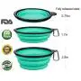 AGECASH A Collapsible Dog Bowl,Portable Travel Silicone Pet Bowl, Expandable for Dog/Cat Food Water Feeding,Portable Travel Bowl for Camping AGECASH A Collapsible Dog Bowl,Portable Travel Silicone Pet Bowl, Expandable for Dog/Cat Food Water Feeding,Portable Travel Bowl for Camping