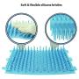 HomeFoundry Portable Dog Paw Cleaner Washer  with Towel for Dog Cat Grooming with Muddy Paws Soft Silicone Puppy Feet Washer