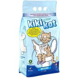 Kikikat Natura Clumping Cat Litter, Unscented Maximum Odor Control Premium Quality All Natural 1 Bag = 1 Month Supply