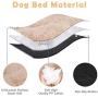 JOEJOY Dog Bed Crate Pad, Ultra Soft Calming Washable Anti-Slip Mattress Kennel Crate Bed Pad Mat 24/30/36/42 Inch for Large Extra Large Medium Small Dogs and Cats Sleeping, Anti-Slip Dog Cushion