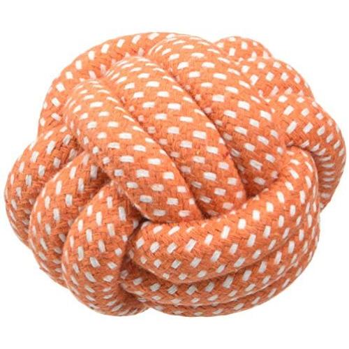 SMALLLEE_LUCKY_STORE XCW0018 Pet Rope Tuy of War Toy with Handle for Dogs, Multicolor, Large