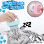 xlpace Relaxing Cat Comb Massager Pet Brush Dog Hair Removal Open Knot Massage Comb