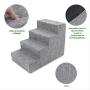 Best Pet Supplies USA Made Pet Steps and Stairs with CertiPUR-US Certified Foam for Dogs and Cats