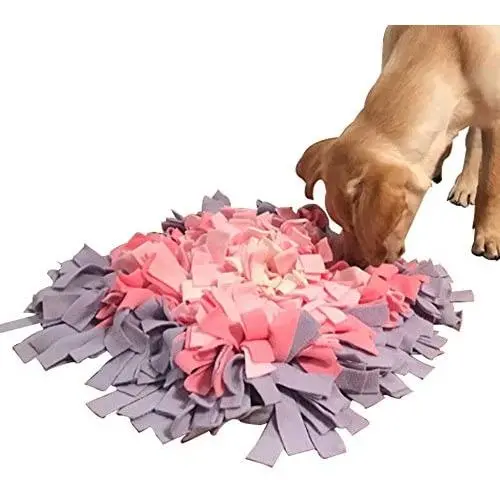 Creation Core Durable 18''x18'' Pet Dog Snuffle Mat Dog Training Feeding Mat - Encourages Natural Foraging Skills Creation Core Durable 18''x18'' Pet Dog Snuffle Mat Dog Training Feeding Mat - Encourages Natural Foraging Skills