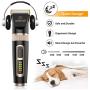 oneisall Dog Clippers Professional, 2-Speed Quiet Rechargeable Cordless Pet Grooming Hair Clippers Set for Small and Large Dogs Cats-Black