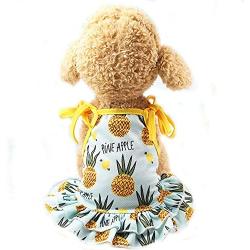 BBEART Pet Clothes,Lovely Summer Fruit Dog T-Shirt Puppy Clothes Dog Skirt Dress Cats Clothes for Small Dogs Cats Puppy