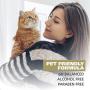 WAHL Cat Refresh Cleaning Wipes with Oatmeal Formula for Refreshsing and Cleaning Dirty Cats - 50 Count (820017-500)
