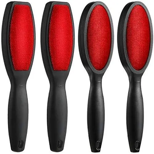Lint Brush Remover Double-Sided Lint Remover Brushes for Clothes, Pet Hair,Fuzz, Dust, Furniture and More (4) Lint Brush Remover Double-Sided Lint Remover Brushes for Clothes, Pet Hair,Fuzz, Dust, Furniture and More (4)