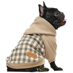 Fitwarm Knitted Pet Clothes Dog Sweater Hoodie Sweatshirts Pullover Cat Jackets