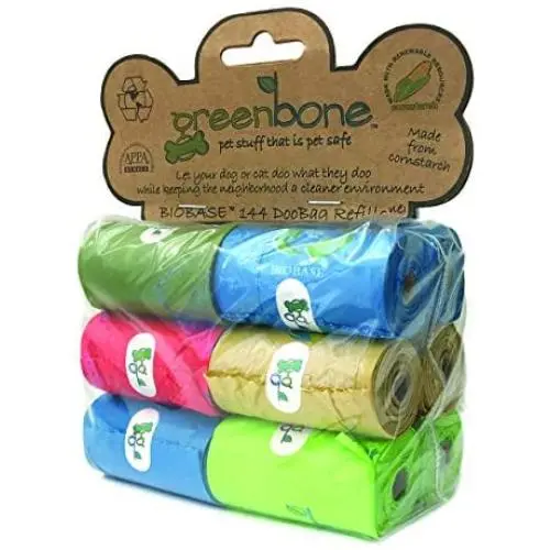 Greenbone Waste Bag Refill Pack, 12 Rolls Greenbone Waste Bag Refill Pack, 12 Rolls