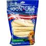 Pet Factory U.S.A. Beef Hide Chip Rolls Chews for Dogs (18 Pack), Small/5''