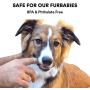 Barkleys 360º Dog Fingerbrush Toothbrush - Ergonomic Design - Full Surround Bristles for Easy Cleaning - Set of 2, Clear