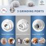 Petural Dog Nail Grinder Quiet and Cat Nail Grinder Stepless Speed - Professional and Electric Pet Nail Trimmer for Small, Medium Dogs and Cats - Pet Nail Grinder Noiseless with 20h Working Time