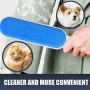 Recaceik Pet Hair Remover Brush - Dog & Cat Hair Remover with Self-Cleaning Base - Double Sided Animal Hair Removal Tool