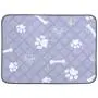 POPETPOP Washable Dog Pee Pads Reusable Whelping Pads Waterproof Dog Mat Puppy Potty Training Pads S