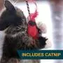 Our Pets Play-N-Squeak RealBirds Wand Interactive Cat Toy