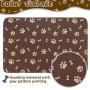 SCENEREAL Waterproof and Non-Slip Dog Food Mat - 2 Pack Pet Feeding Mat - Dog Mat for Bowls 2 Treat Mat for Dogs Cats