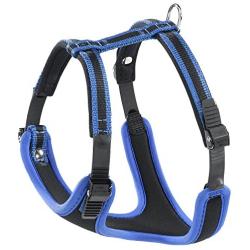 Ferplast Blue Ergocomfort Dog Harness, Medium
