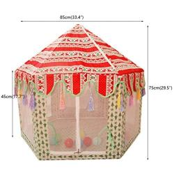 Jiji Pet Bed Summer Portable Foldable Pet Tent Pet Bed Outdoor Ndoor Tent for Cat Small Dog Puppy Tents Cats Nest Toy House Pet nest