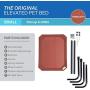 The Original Elevated Pet Bed By Coolaroo - Small Terracotta