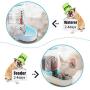XingCheng-Sport 2 in 1 Pets Feeder Automatic Cat Feeder and Water Dispenser for Small Medium Big Dogs Cats Big Capacity 3.8L