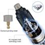 TeaiEei Dog Nail Grinder, Professional Rechargeable Dog Nail Trimmer Clipper, Quiet 2-Speed Electric Pet Nail File Clip, Painless Paws Grooming & Smoothing, for Small Medium Large Dogs & Cats