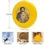 Pet Frisbee Flying Disc Dog Toy - Multifunction Sacred Heart of Jesus Olmc Smith Catholic Art