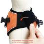 Adjustable Mesh Dog Vest Harness, Breathable Soft Reflective Outdoor Pet Vest with Safety Buckle for Small and Medium Dogs