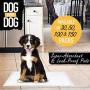 DOG for DOG Puppy Pads - Instant Gel, Super Absorbent, Tear-Resistant Pee Dog Training Pads for Dogs - Pet Weewee Pads -Odor Neutralizing with Leak Protection for Puppies - 22x22 in