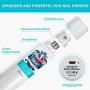 HIRALIY Dog Nail Grinder Upgraded Electric Pet Paw Clipper Trimmer Quiet with 20h Working Time Stepless Speed Regulation Pet Nail Grinder Electric Nail File for Dogs and Cats Weight Less Than 55lb