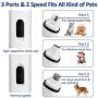 Yoobure Dog Nail Grinder Rechargeable Electric Pet Nail Trimmer with USB Charging Quite & Powerful 2-Speed Nail Clippers Trimming Painless Paws Grooming & Smoothing for Small Medium Large Pets