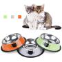 TOMAS Cat Bowls Cat Dishes Kitten Bowls Cat Food Water Bowls with Non-Slip Rubber Base Pet Bowls Feeding Bowls for Cats and Puppies