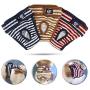TiaoBug Female Dog Diapers, Reusable Breathable Pet Dog Panties Doggie Diaper Wraps Sanitary Pants Brown X-Large
