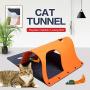 MountainStream-Pet Cat Tunnel - Collapsible Play Toy - Tube Fun for Rabbits, Kittens, and Dogs