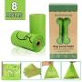 Dog Poop Bags 100% Compostable 120 Counts ,Vegetable-Based ,Biodegradable Dog Poop Bags Made with Corn Starch,15 Doggy Bags Per Roll Dog Waste Bags,Extra Thick Leak-Proof 9 x 13 Inches