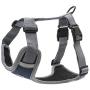 RIDVANVAN Dog Harness and Leash Set No-Pull Pet Harness Adjustable Soft Padded Dog Vest Reflective No-Choke Pet Oxford Vest for Large Dogs One Clip Leash Navy Medium