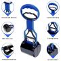 Fashion&cool Pet Pooper Scooper, Non-Breakable Pooper Scooper Especially Design for Small Dogs and Cats, High Strength Material and Durable Spring for Easy Grass and Gravel Pick Up for Kids Children
